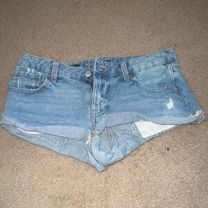 Wild Fable Distressed Blue Jean Shorts